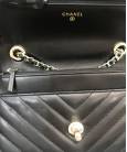 Клатч Сhan**l Chevron Trendy CC WOC Black